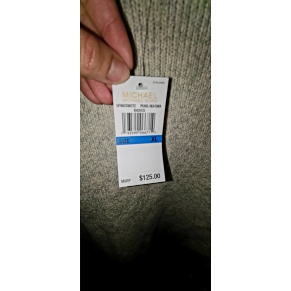 ❤SOLD!!!NWT Michael Kors Pearl Heather Sweater - Picture 7 of 9